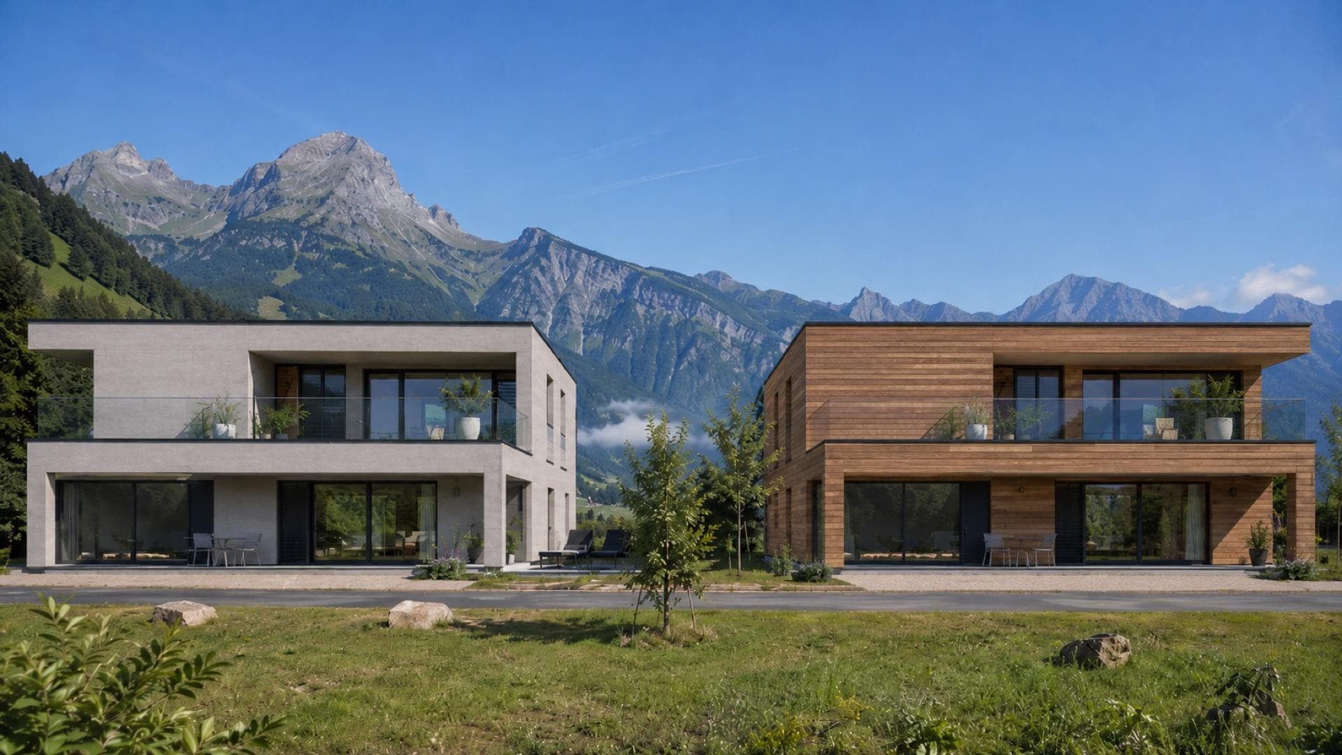 M&M CONSTRUCTION — Maison ossature bois Haute-Savoie